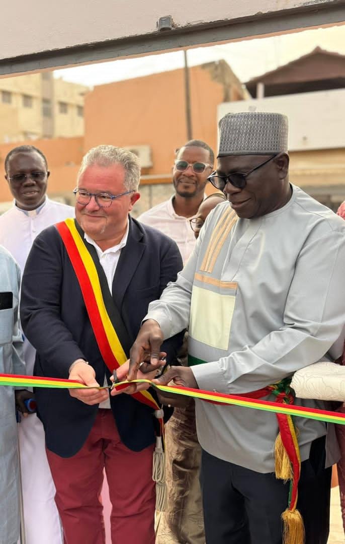 Image Inauguration des travaux de fermeture du canal de la Zone A