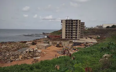Bâtiment en construction