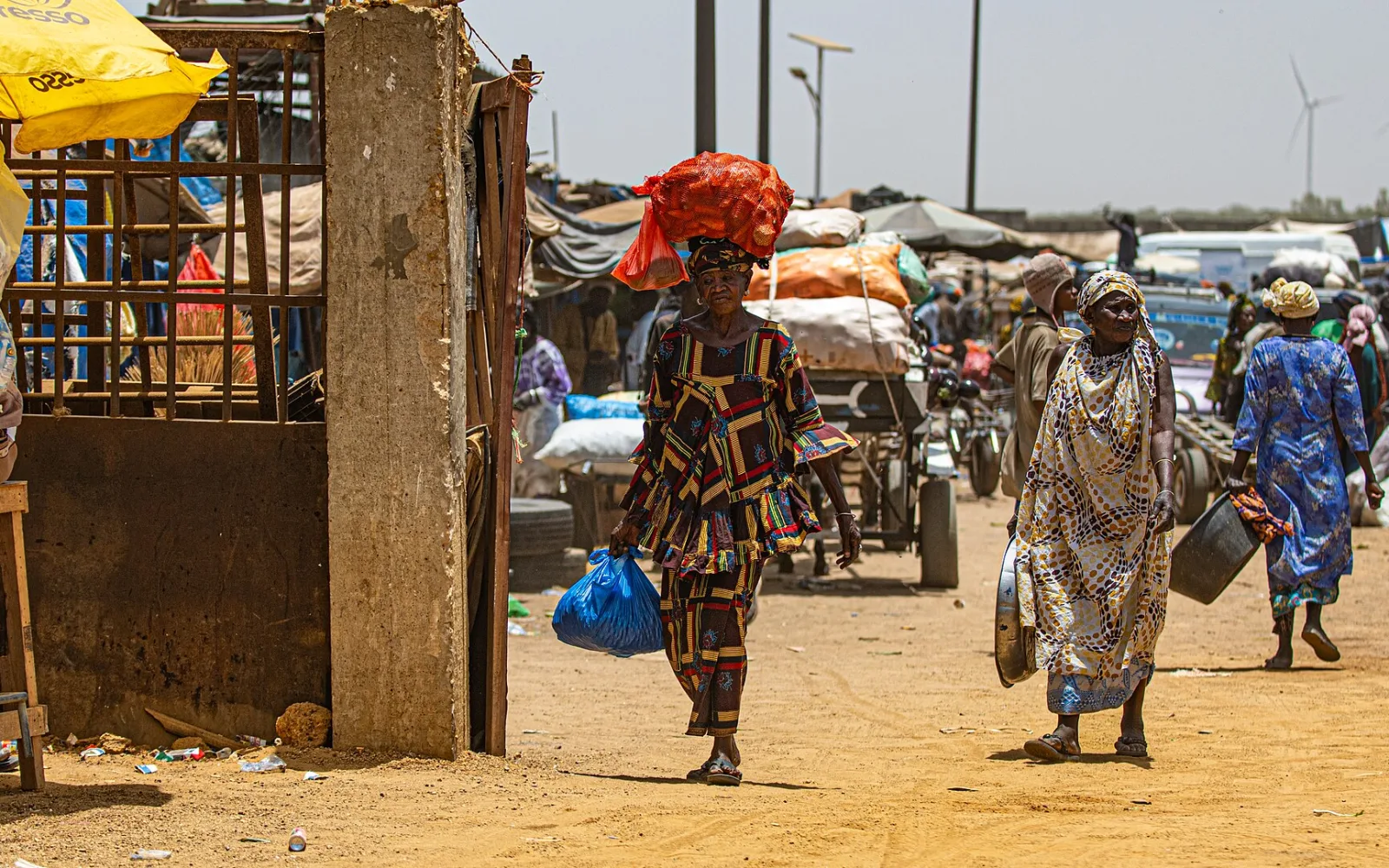 Retour du marché